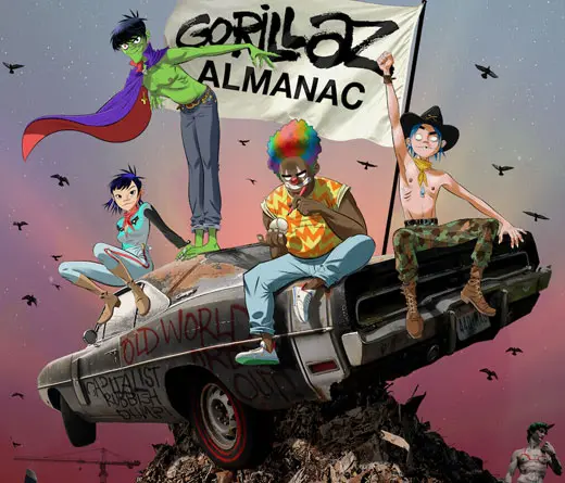 Con gráficas exclusivas, Z2 Comics lanzará el Gorillaz Almanac, para celebrar el vigésimo aniversario de la banda.